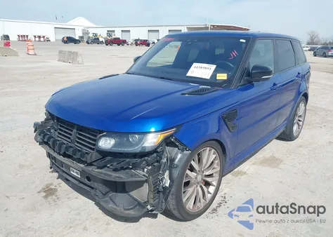 2017 Land Rover Range Rover Sport 5.0L V8 Supercharged Svr z USA, uszkodzony, nr VIN SALWZ2FE6HA137361